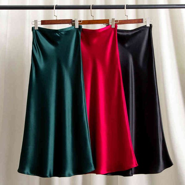 skirts apricot imported triacetate satin bread hip skirt summer high waist irregular side slit solid color red, Black
skirts apricot imported triacetate satin bread hip skirt summer high waist irregular side slit solid color red, Black