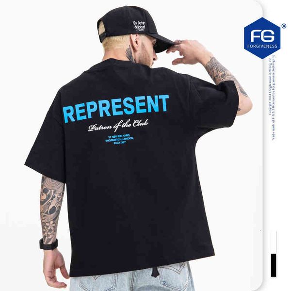men's t-shirts fg menswear spring and summer high street fashion brand blue letter slogan printed short sleeve t-shirt men's loose, White;black
men's t-shirts fg menswear spring and summer high street fashion brand blue letter slogan printed short sleeve t-shirt men's loose, White;black