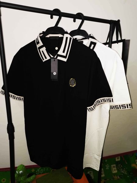 polo designer luxury fashion colorful embroidery m-3xl mens slim fit short sleeve polo shirts, White;black
polo designer luxury fashion colorful embroidery m-3xl mens slim fit short sleeve polo shirts, White;black