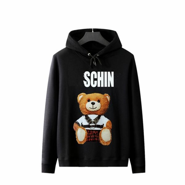 autumn men's sweater sweatshirt bear hooded island sweater european and american fashion badge long sleeve hip-hop turtleneck s5, White;black
autumn men's sweater sweatshirt bear hooded island sweater european and american fashion badge long sleeve hip-hop turtleneck s5, White;black