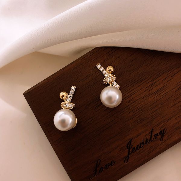 925 silver stud bow pearl earrings womens simple graceful and petite earrings 2022new fashion eardrops, Golden
925 silver stud bow pearl earrings womens simple graceful and petite earrings 2022new fashion eardrops, Golden