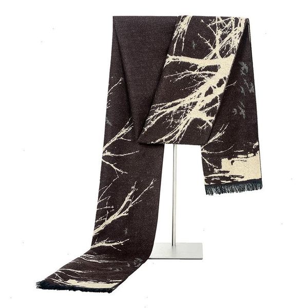 brand mens abstract tree cashmere scarf winter warm knitted modal business men scarves 180 31cm, Blue;gray
brand mens abstract tree cashmere scarf winter warm knitted modal business men scarves 180 31cm, Blue;gray