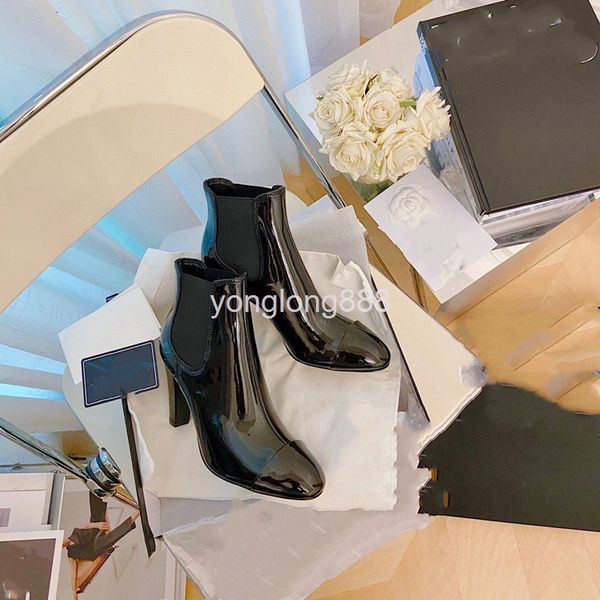 boots high end quality autumn winter fashion show series chelsea short boots women's leather bare, Black
boots high end quality autumn winter fashion show series chelsea short boots women's leather bare, Black