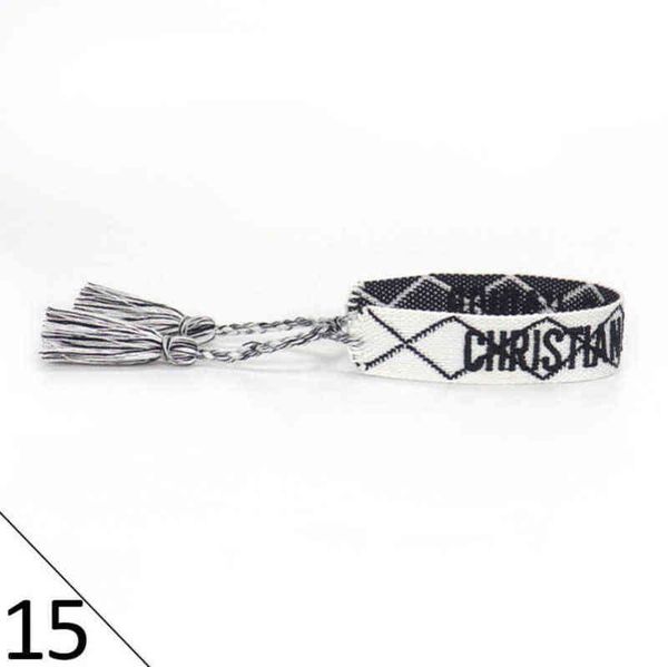 luxury brand braided bracelet adjustable woven friendship bangle for womens mens designer letter embroidery rope bracelets jewelry gift code, Golden;silver
luxury brand braided bracelet adjustable woven friendship bangle for womens mens designer letter embroidery rope bracelets jewelry gift code, Golden;silver