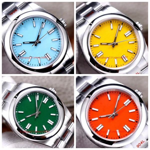new version wristwatches men super green yellow blue dial 39mm 41mm 36mm 124300 114300 automatic cal.2813 automatic mens watch watches, Slivery;brown
new version wristwatches men super green yellow blue dial 39mm 41mm 36mm 124300 114300 automatic cal.2813 automatic mens watch watches, Slivery;brown