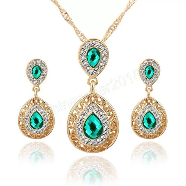 crystal drop pendant necklaces earring jewelry set fashion women gift earrings & necklace, Silver
crystal drop pendant necklaces earring jewelry set fashion women gift earrings & necklace, Silver