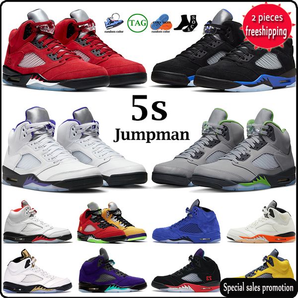 2022 5s basketball shoes men jumpman 5 concord green bean racer blue bluebird moonlight raging red stealth 2.0 alternate what the anthracite, Black
2022 5s basketball shoes men jumpman 5 concord green bean racer blue bluebird moonlight raging red stealth 2.0 alternate what the anthracite, Black