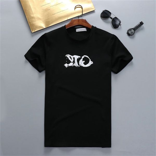 designer tide t-shirt chest letters laminated printing short sleeve high street loose oversized casual t-shirt 100% cotton men's and wo, White;black
designer tide t-shirt chest letters laminated printing short sleeve high street loose oversized casual t-shirt 100% cotton men's and wo, White;black