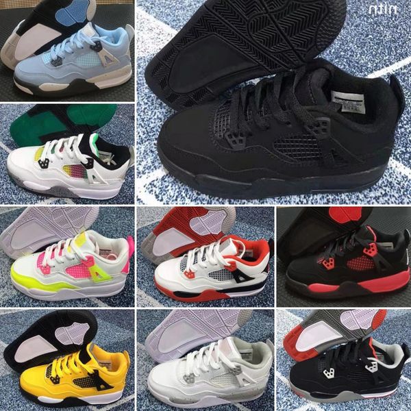 2022 children discount athletic basketball shoes 4s boys girls training sneakers youth kids sports size 28-35, Black
2022 children discount athletic basketball shoes 4s boys girls training sneakers youth kids sports size 28-35, Black