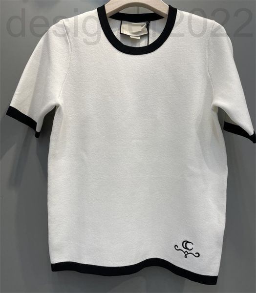 women's sweaters designer high version elegant atmospheric wool knitted t-shirt loose casual simple round neck short sleeved lpis, White;black
women's sweaters designer high version elegant atmospheric wool knitted t-shirt loose casual simple round neck short sleeved lpis, White;black