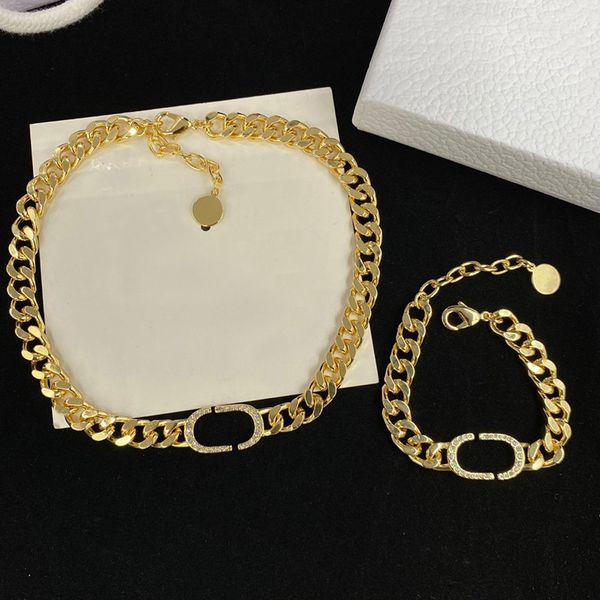 brass women designer earrings necklace simple letter pendant punk vintage cuban choker necklaces bracelet luxury fashion jewelry accessories, Silver
brass women designer earrings necklace simple letter pendant punk vintage cuban choker necklaces bracelet luxury fashion jewelry accessories, Silver