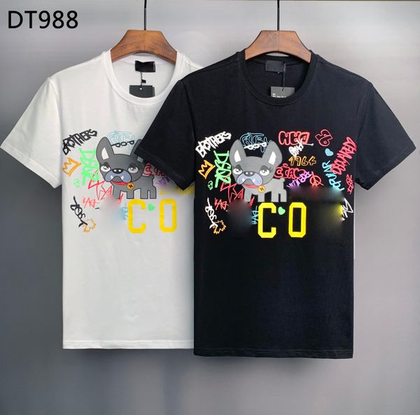 dsq men's cotton short-sleeved t-shirt simple round neck letter printing embroidery summer breathable men's and women's shir, White;black
dsq men's cotton short-sleeved t-shirt simple round neck letter printing embroidery summer breathable men's and women's shir, White;black
