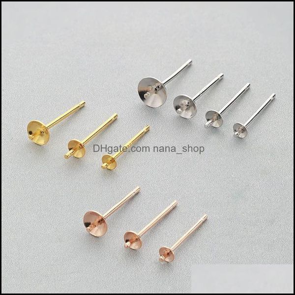 bead caps jewelry findings components wholesale s925 sterling sier earring posts stud earrings m small setting pearl cup accessories for d, Silver
bead caps jewelry findings components wholesale s925 sterling sier earring posts stud earrings m small setting pearl cup accessories for d, Silver