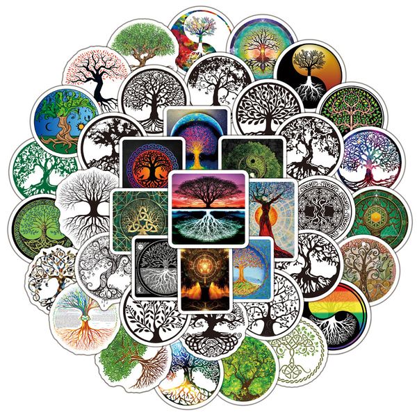 50pcs totem tree of life sticker graffiti stickers for diy luggage lapbicycle stickers decals wholesale
50pcs totem tree of life sticker graffiti stickers for diy luggage lapbicycle stickers decals wholesale