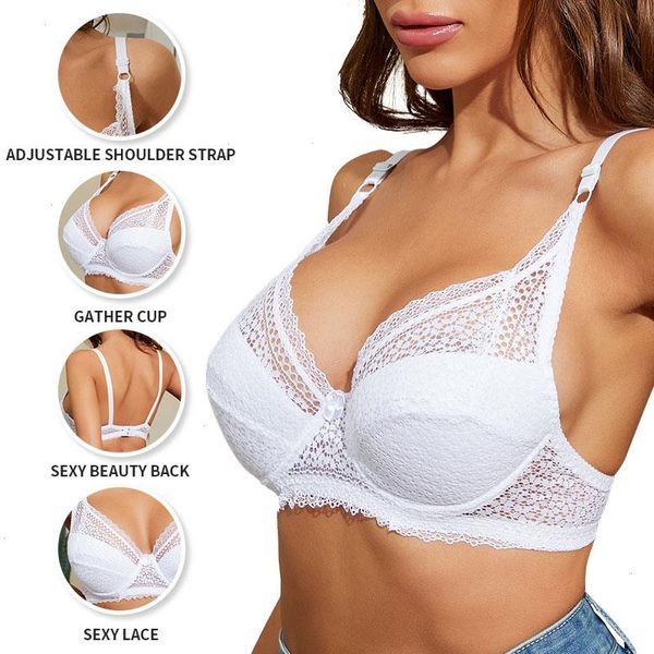 lace bra women plus size underwear bralette crop female push up brassiere large underwired c d cup, Red;black
lace bra women plus size underwear bralette crop female push up brassiere large underwired c d cup, Red;black