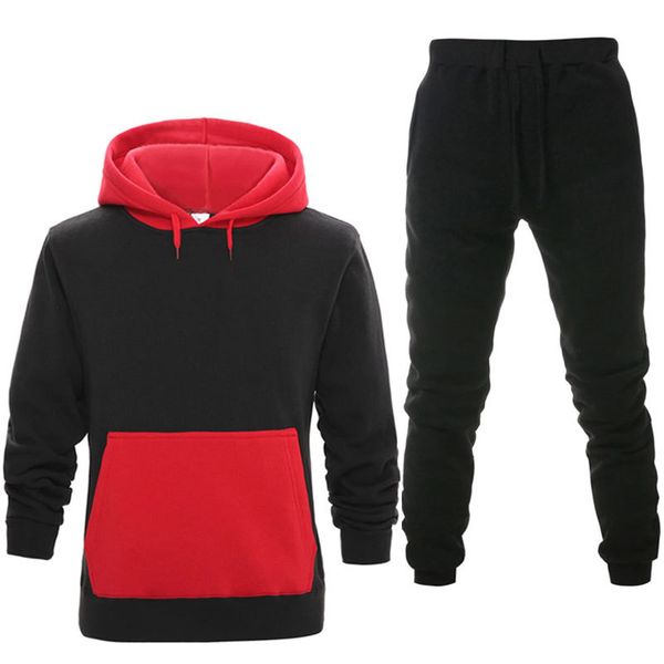 men's track suit 2022 spring and autumn fashion fleece jogger pocket color matching sportswear hooded suit, Gray
men's track suit 2022 spring and autumn fashion fleece jogger pocket color matching sportswear hooded suit, Gray