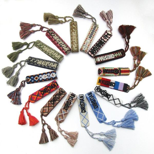brand classic fashion bangles bracelets luxury women men handmade signature embroidered woven tassel adjustable bracelet jewelry friendship, Black
brand classic fashion bangles bracelets luxury women men handmade signature embroidered woven tassel adjustable bracelet jewelry friendship, Black