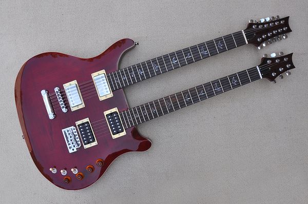 factory custom double neck electric guitar with 6 and 12 strings guitar rosewood fretboard chrome hardware flame maple veneer offer customiz
factory custom double neck electric guitar with 6 and 12 strings guitar rosewood fretboard chrome hardware flame maple veneer offer customiz