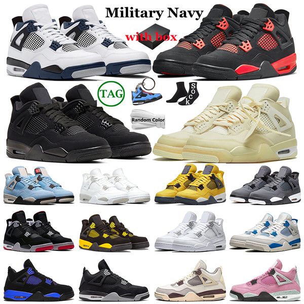 with box 4 4s basketball shoes men women military navy red thunder black cat university blue sail cool grey white oreo mens trainers sport s
with box 4 4s basketball shoes men women military navy red thunder black cat university blue sail cool grey white oreo mens trainers sport s