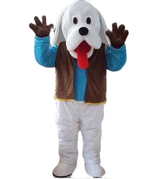 brown vest dog mascot costume animal cartoon costume party fancy dress, Red;yellow
brown vest dog mascot costume animal cartoon costume party fancy dress, Red;yellow