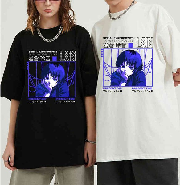 serial experiments lain oversized t-shirt men cotton t shirt glitch iwakura manga weeb girl sci fi anime short sleeve tee y220426, White;black
serial experiments lain oversized t-shirt men cotton t shirt glitch iwakura manga weeb girl sci fi anime short sleeve tee y220426, White;black