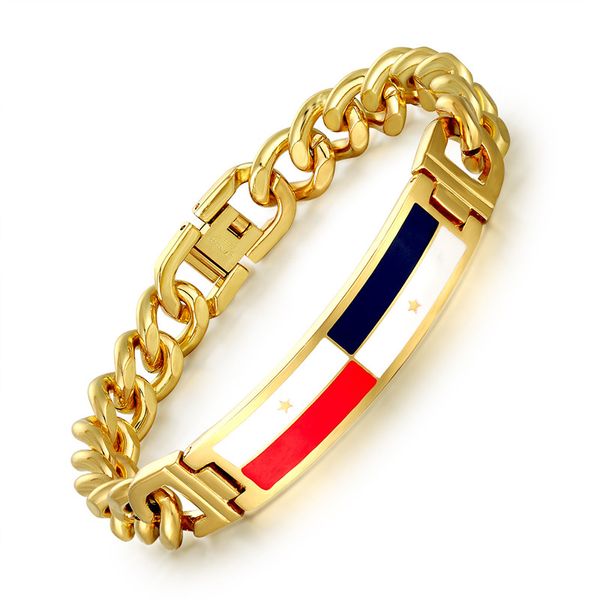 fashion curb cuban link chain gold color stainless steel bracelets for men women factory offer valentines day, Black
fashion curb cuban link chain gold color stainless steel bracelets for men women factory offer valentines day, Black