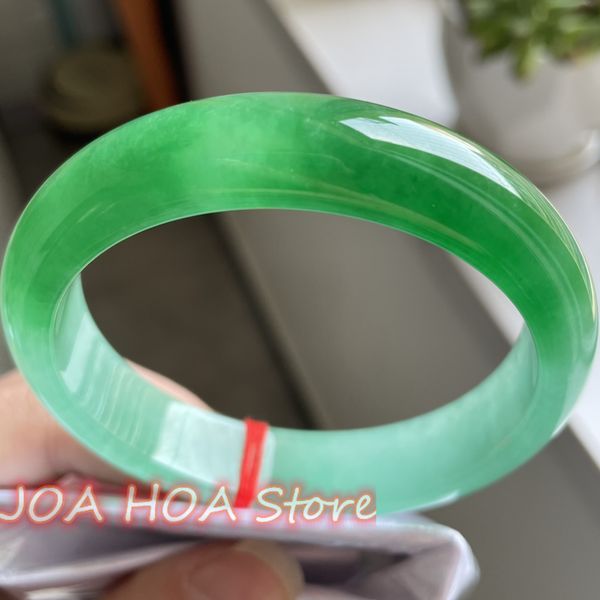 exquisite jewelry bangle jadeite ice seed half bean green perfect natural jade bracelet handring, Silver
exquisite jewelry bangle jadeite ice seed half bean green perfect natural jade bracelet handring, Silver