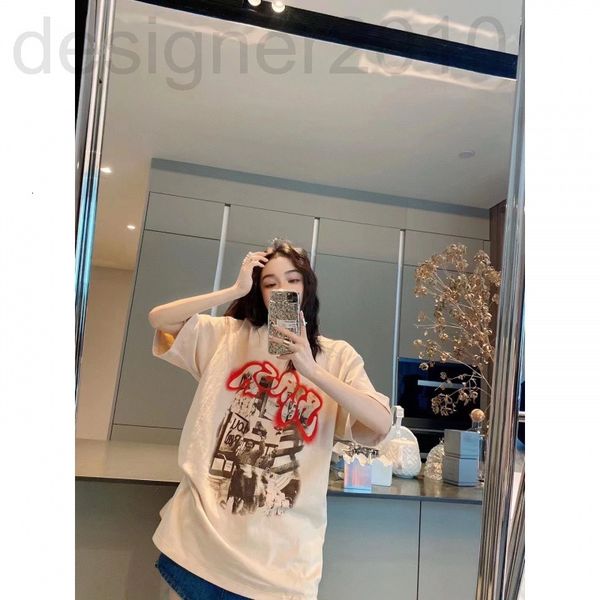 women's t-shirt designer chaopai 22 early spring new niche design fashionable creative letter printing loose short sleeve t-shirt for, White
women's t-shirt designer chaopai 22 early spring new niche design fashionable creative letter printing loose short sleeve t-shirt for, White
