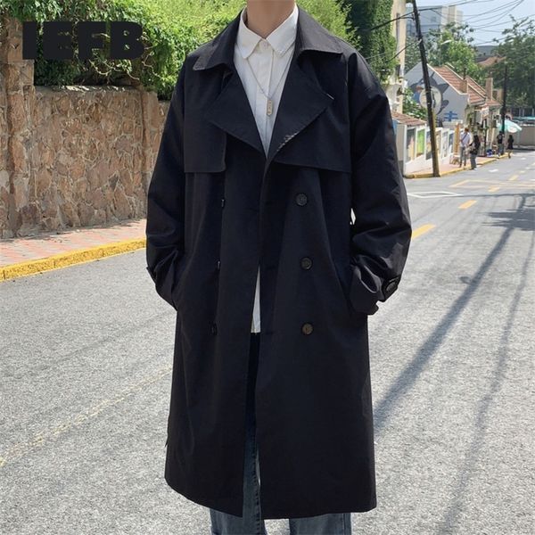 men's trench coats iefb men's wear autumn doublebreasted long overknee trench coat overisze windbreaker with belt base coat 9y3716, Tan;black
men's trench coats iefb men's wear autumn doublebreasted long overknee trench coat overisze windbreaker with belt base coat 9y3716, Tan;black