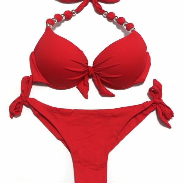 eonar push up bikini women bandage swimsuits brazilian cut bottom bikini set bathing suits maillot de bain femme swimwear 220408, White;black
eonar push up bikini women bandage swimsuits brazilian cut bottom bikini set bathing suits maillot de bain femme swimwear 220408, White;black