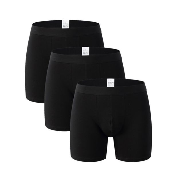 cuecas 3pcslot mens boxer underwear pants cotton men solid shorts loose calecon pour homme mens boxers long leg y200415, Black;white
cuecas 3pcslot mens boxer underwear pants cotton men solid shorts loose calecon pour homme mens boxers long leg y200415, Black;white