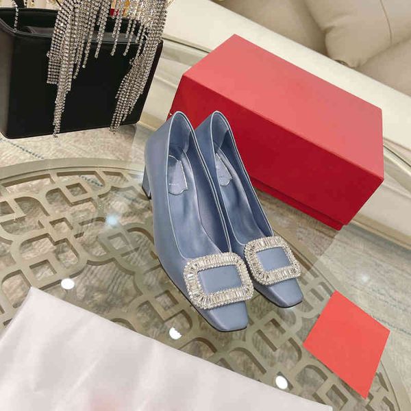 sandals versatile shallow mouth satin rv original square buckle thick heel comfortable temperament women's shoes package mail thin feet, Black
sandals versatile shallow mouth satin rv original square buckle thick heel comfortable temperament women's shoes package mail thin feet, Black