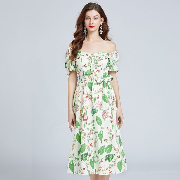 summer fashion women flower printed dress square neck short sleeve sashes sliming empire vestidos beach holiday dresses, Black;gray
summer fashion women flower printed dress square neck short sleeve sashes sliming empire vestidos beach holiday dresses, Black;gray