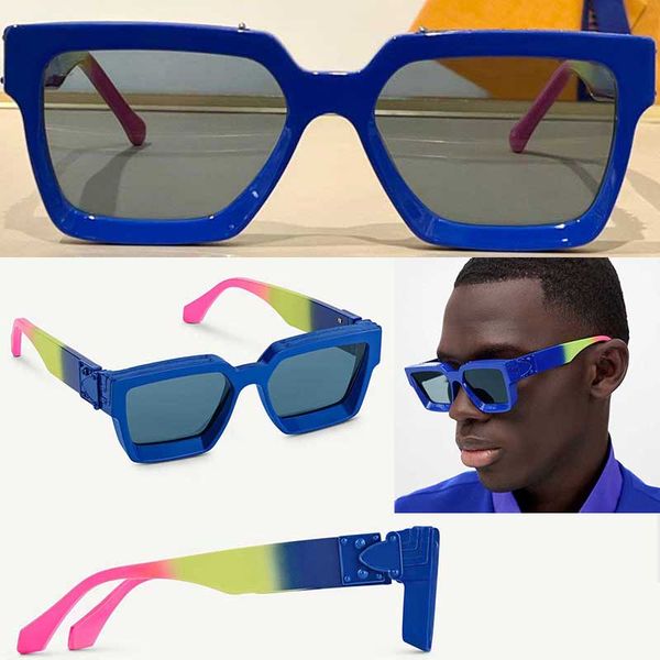 classic square sunglasses 906006 fashion blue frame luxury designer glasses uv400 with original box, White;black
classic square sunglasses 906006 fashion blue frame luxury designer glasses uv400 with original box, White;black