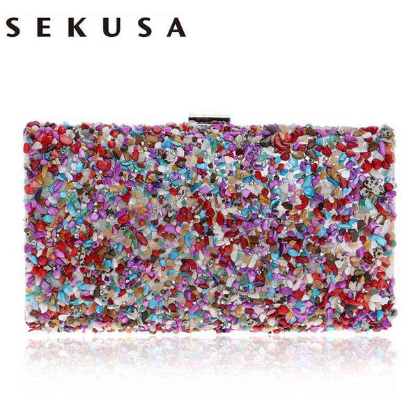 evening bags sekusa diamonds candy evening bag summer fashion female small day clutch shoulder chain handbags phone key wallets 220321
evening bags sekusa diamonds candy evening bag summer fashion female small day clutch shoulder chain handbags phone key wallets 220321
