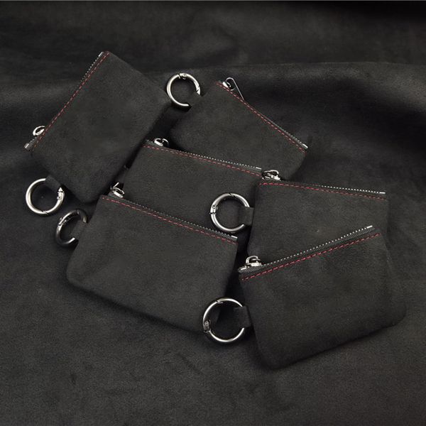 brand designer car key pouch pochette cles key coin purse womens mens brown ring credit card holder mini wallet bag alcantara leather keycha, Red;blue
brand designer car key pouch pochette cles key coin purse womens mens brown ring credit card holder mini wallet bag alcantara leather keycha, Red;blue