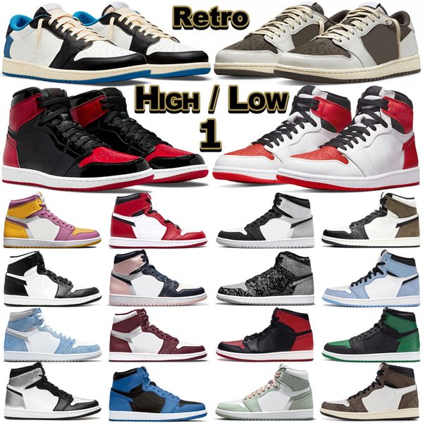 1 high og low basketball shoes men women 1s reverse mocha patent bred yellow toe university blue bleached coral heritage chicago mens traine
1 high og low basketball shoes men women 1s reverse mocha patent bred yellow toe university blue bleached coral heritage chicago mens traine