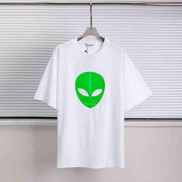 european and american 2022 designer t shirts shirt balencaigass spring summer trend paris fluorescent printing vtqd, White;black
european and american 2022 designer t shirts shirt balencaigass spring summer trend paris fluorescent printing vtqd, White;black