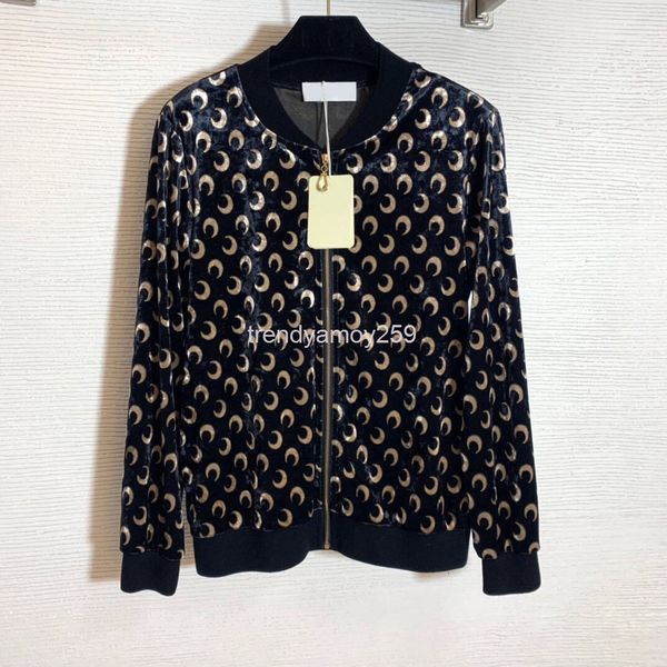women's jackets velvet fabric full of moon pattern long sleeved jacket cardigan zipper, Black;brown
women's jackets velvet fabric full of moon pattern long sleeved jacket cardigan zipper, Black;brown