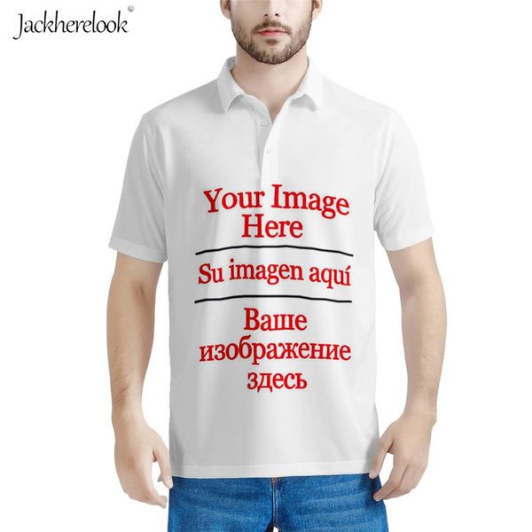 jackherelook drop polos shirt for mens custom image//name print summer short sleeved men clothing fashion shirt 220608, White;black
jackherelook drop polos shirt for mens custom image//name print summer short sleeved men clothing fashion shirt 220608, White;black