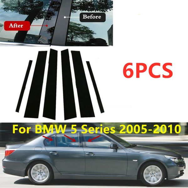 6pcs/set car door window pillar posts glossy black pillar molding cover trim for bmw 5 series 2005-2010
6pcs/set car door window pillar posts glossy black pillar molding cover trim for bmw 5 series 2005-2010