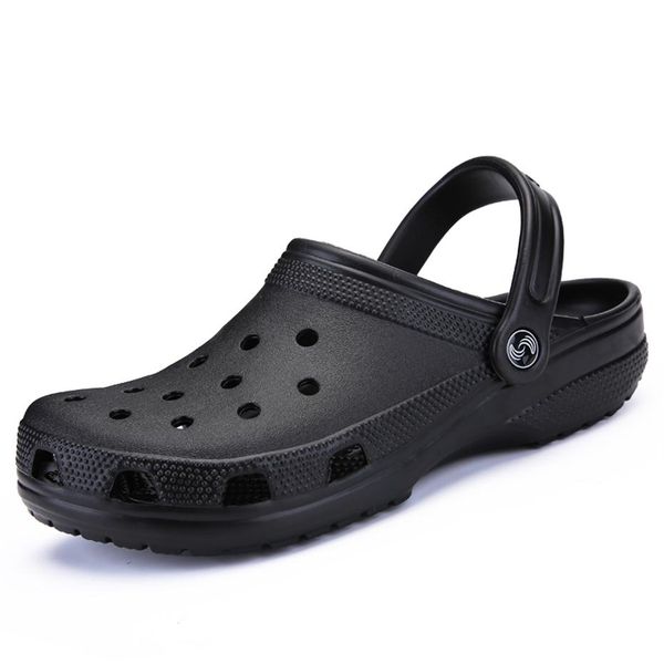 men black garden casual aqua clogs male band sandals summer slides beach swimming shoes big size 39-46 croc238i
men black garden casual aqua clogs male band sandals summer slides beach swimming shoes big size 39-46 croc238i