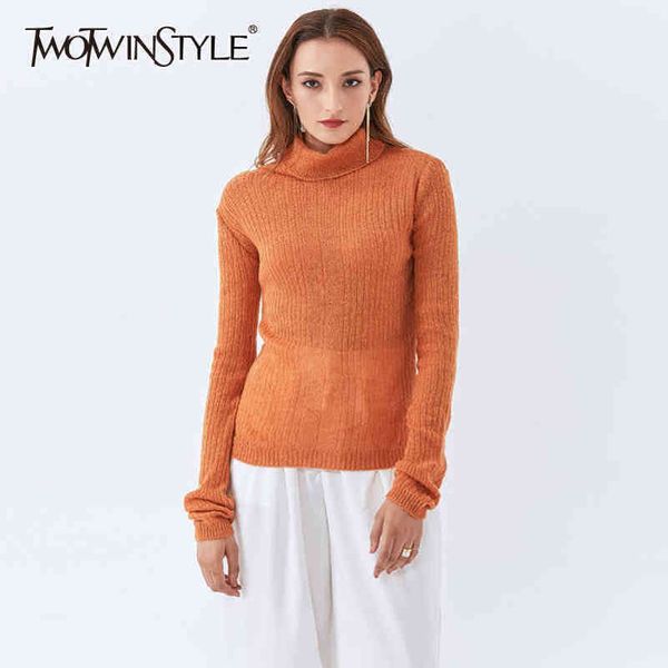 see through white sweater for women turtleneck long sleeve slim casual sweaters female fashion clothing 210423, White;black
see through white sweater for women turtleneck long sleeve slim casual sweaters female fashion clothing 210423, White;black