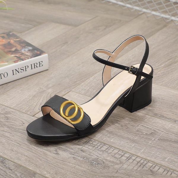 heels high heels sandals party fashion 100 leather women work shoe designer ggsgg 5cm lady metal classic belt buckle thick heel woman shoes, Black
heels high heels sandals party fashion 100 leather women work shoe designer ggsgg 5cm lady metal classic belt buckle thick heel woman shoes, Black