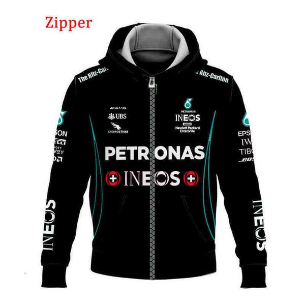 2022 baru musim semi panas petronas bersama f1 formula one amg tim 2019 jaket pria dan wanita balap penonton ritsleting hoodie, Black
2022 baru musim semi panas petronas bersama f1 formula one amg tim 2019 jaket pria dan wanita balap penonton ritsleting hoodie, Black