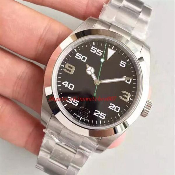 luxury watch air-king men's watch 40mm 116900 black dial arabic digital automatic movement stainless steel origi2141, Slivery;brown
luxury watch air-king men's watch 40mm 116900 black dial arabic digital automatic movement stainless steel origi2141, Slivery;brown