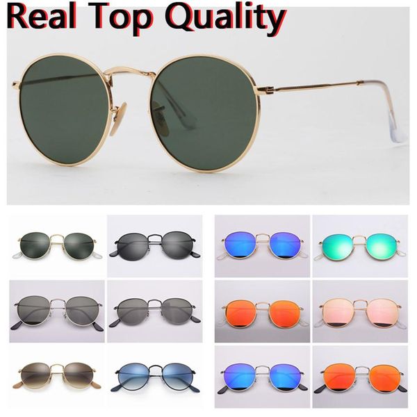 round fashion sunglasses womens mens sun glasses driving glass lenses with leather case and retail packages245e, White;black
round fashion sunglasses womens mens sun glasses driving glass lenses with leather case and retail packages245e, White;black