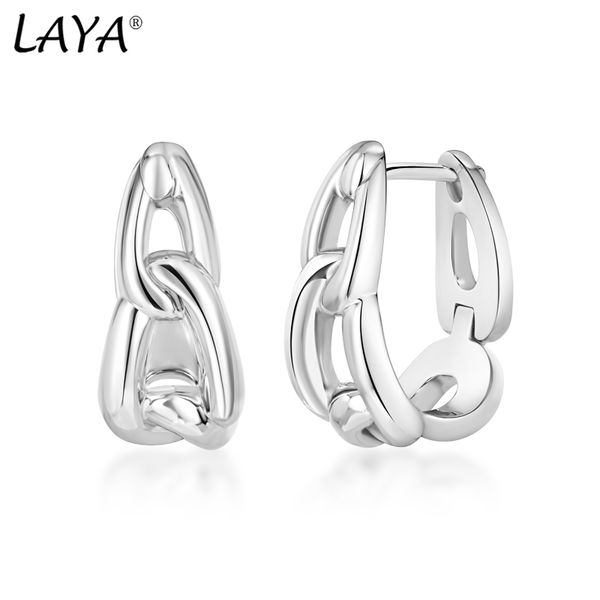 laya 925 sterling silver rope chain earrings for women popular clasp hoop lock original modern jewelry 2022 trend, Golden;silver
laya 925 sterling silver rope chain earrings for women popular clasp hoop lock original modern jewelry 2022 trend, Golden;silver