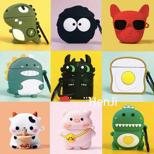 cute cartoon dinosaur silicone case for airpods 1/2/3/pro wireless bluetooth earphone protective cover for apple airpods 3 2021 case
cute cartoon dinosaur silicone case for airpods 1/2/3/pro wireless bluetooth earphone protective cover for apple airpods 3 2021 case