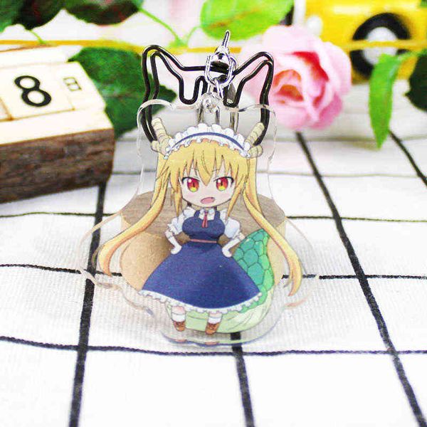 anime keychain miss kobayashi's dragon maid keyring kanna kamui tohru acrylic key chains pendant cosplay girl keychain for bags aa22031, Silver
anime keychain miss kobayashi's dragon maid keyring kanna kamui tohru acrylic key chains pendant cosplay girl keychain for bags aa22031, Silver